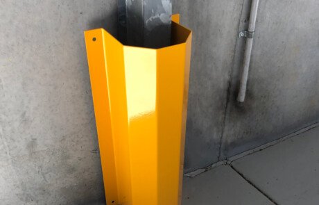 High Visibility pipe protection guards