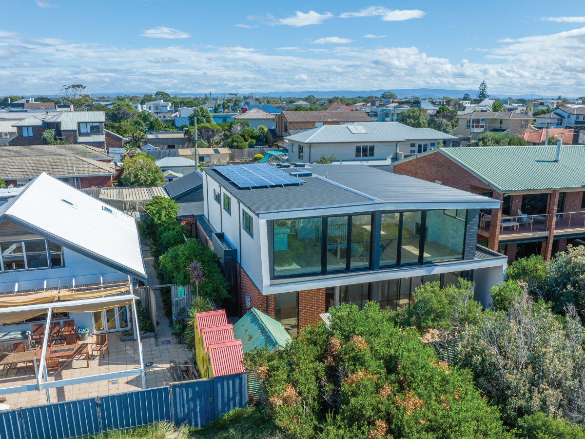 Coastal roofs in Melbourne