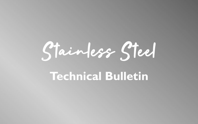 Stainless Steel technical bulletin