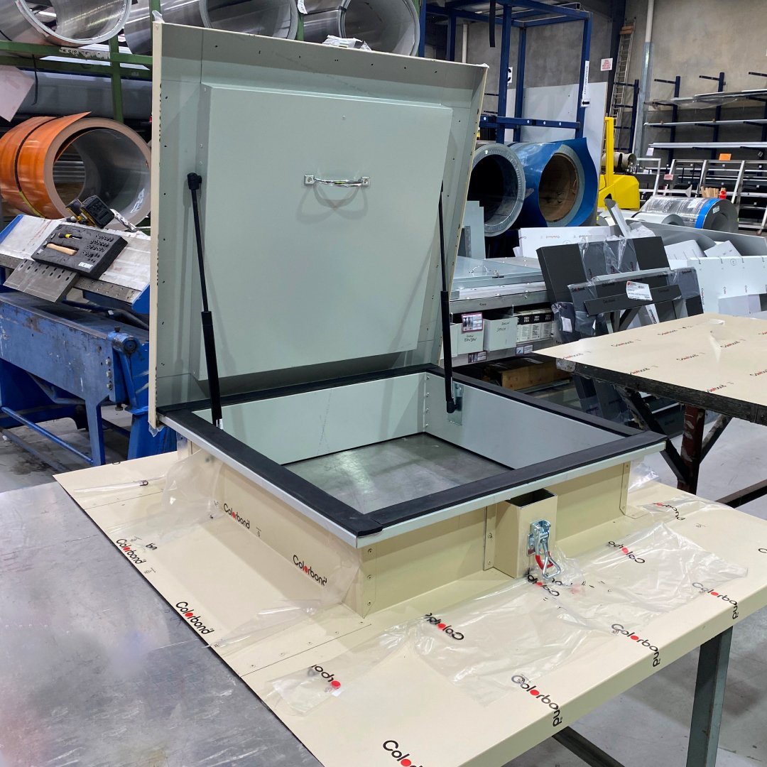 Rubber Sealed Roof Access Hatch