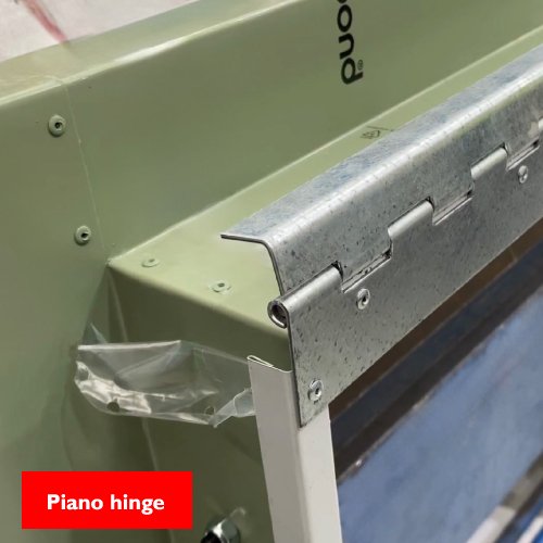Hinge Piano Hinge for access hatch