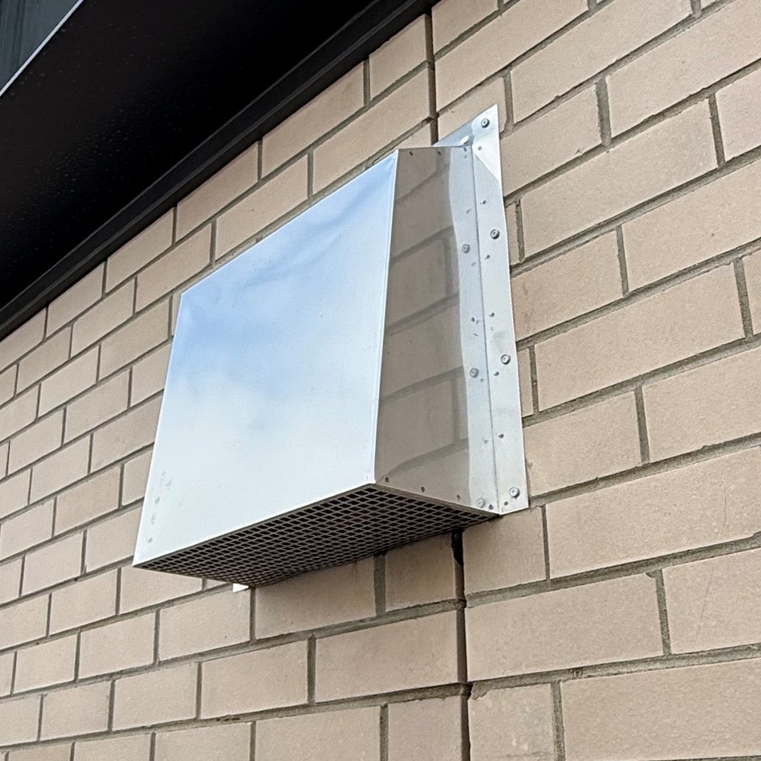 Stainless steel vented cover