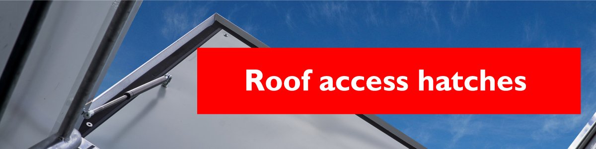 Roof access hatch product page