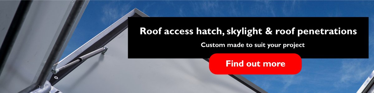 Roof access hatch