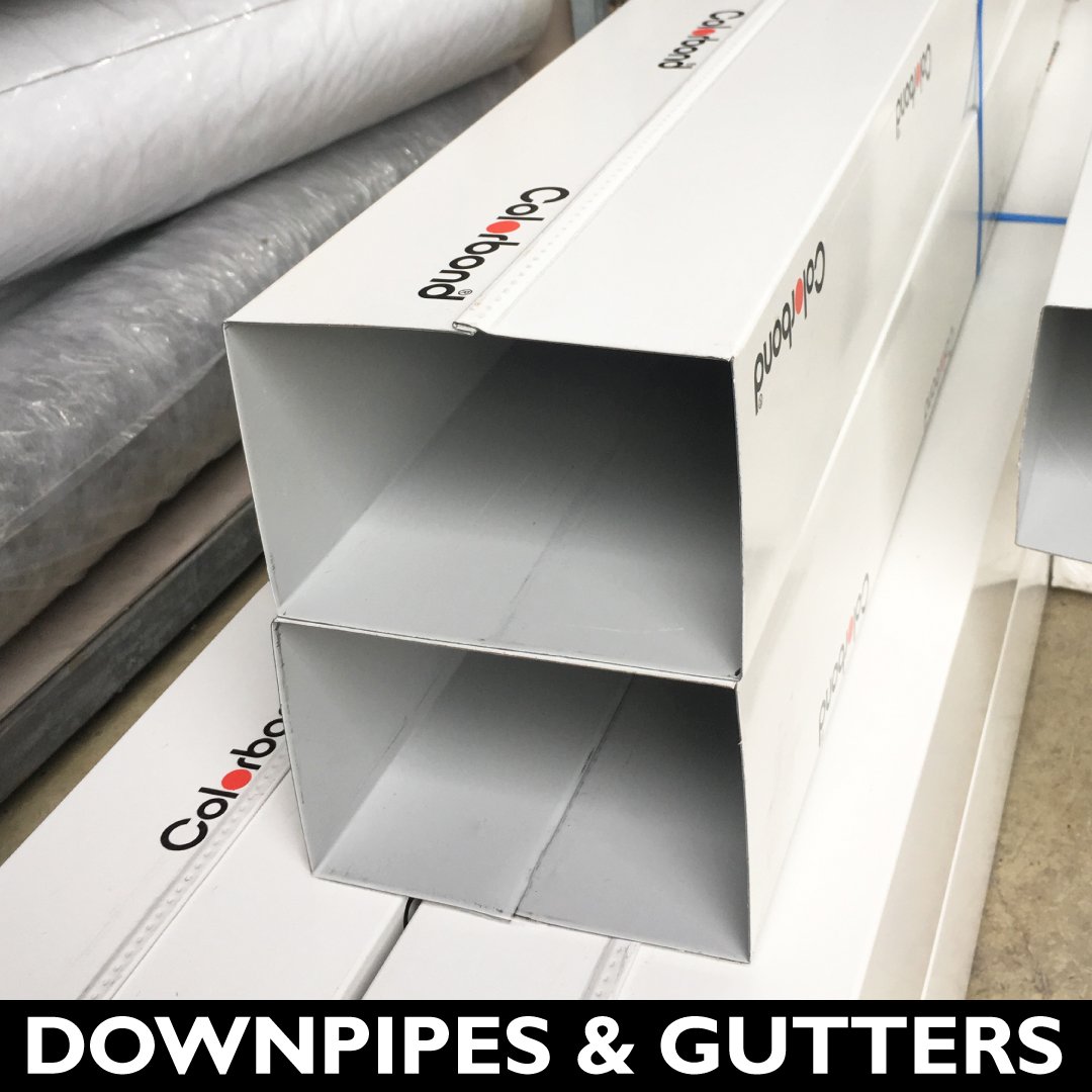 Downpipes and gutters