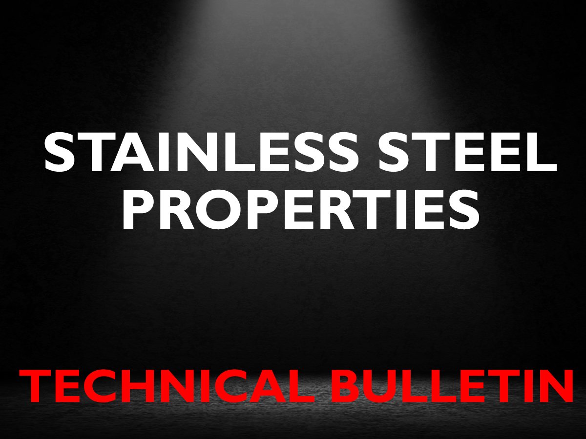 Stainless Steel Technical Bulletin