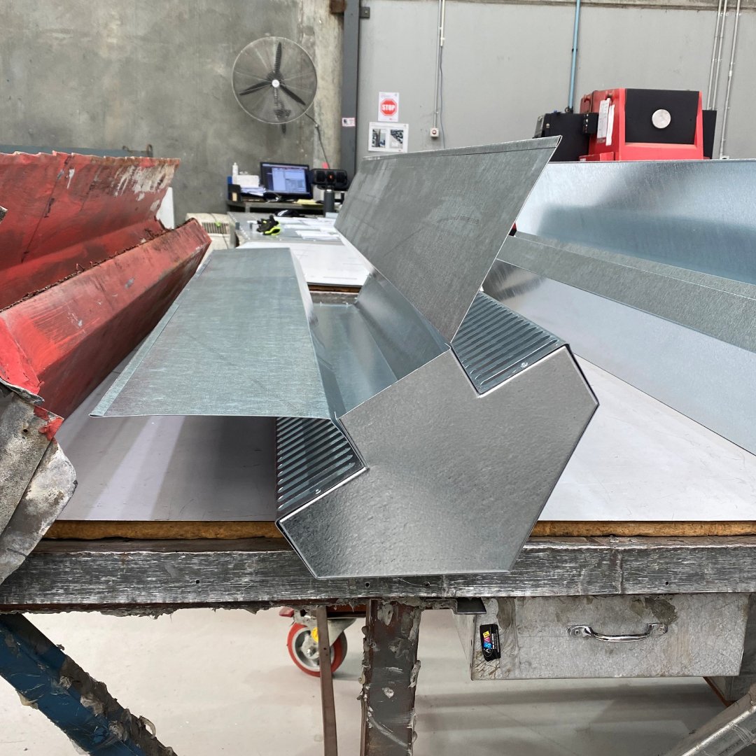 Galvanised Vent Ridge