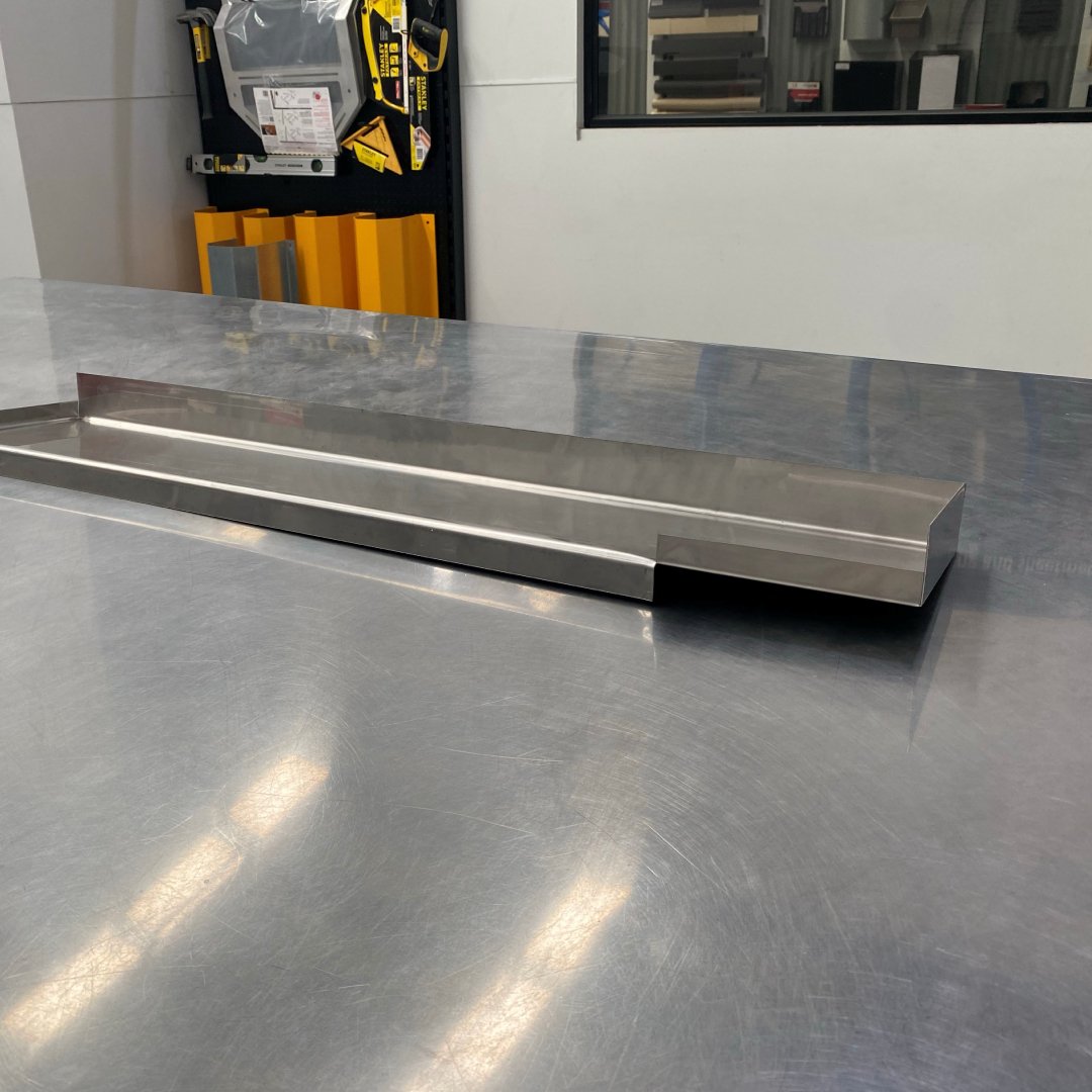 Stainless steel flashing