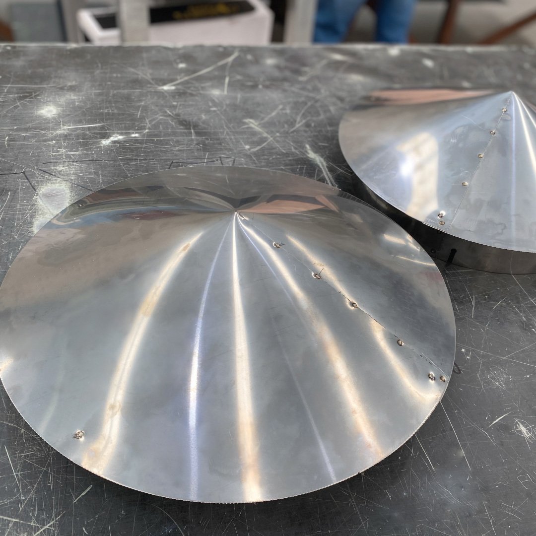 Stainless steel cowl